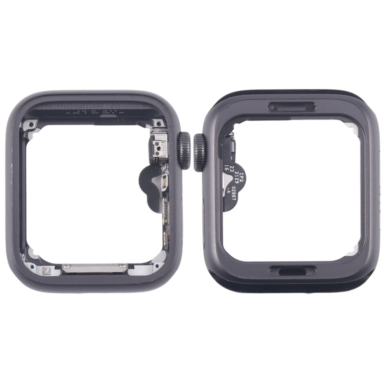 For Apple Watch SE 2020 40MM LTE Aluminium Alloy Middle Frame Bezel Plate with Crown Spin Axis Flex Cable(Grey) - Middle Frame by PMC TechLife | Online Shopping South Africa | PMC TechLife | Buy Now Pay Later Mobicred