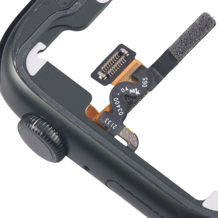 For Apple Watch Series 7 41MM LTE Aluminium Alloy Middle Frame Bezel Plate with Crown Spin Axis Flex Cable(Green) - Middle Frame by PMC TechLife | Online Shopping South Africa | PMC TechLife | Buy Now Pay Later Mobicred