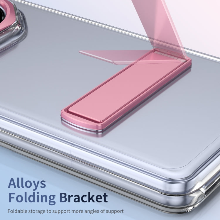 For Honor Magic V3 Ice-Cold Holder PC Hybrid TPU Phone Case(Pink) - Honor Cases by PMC TechLife | Online Shopping South Africa | PMC TechLife | Buy Now Pay Later Mobicred