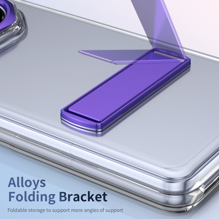 For Honor Magic V3 Ice-Cold Holder PC Hybrid TPU Phone Case(Purple) - Honor Cases by PMC TechLife | Online Shopping South Africa | PMC TechLife | Buy Now Pay Later Mobicred