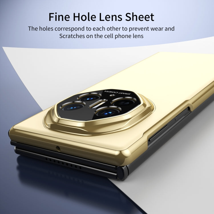 For Huawei Mate XT Ultimate Design Integrated AG Frosted Vacuum Plating Phone Case(Gold) - Huawei Cases by PMC TechLife | Online Shopping South Africa | PMC TechLife | Buy Now Pay Later Mobicred
