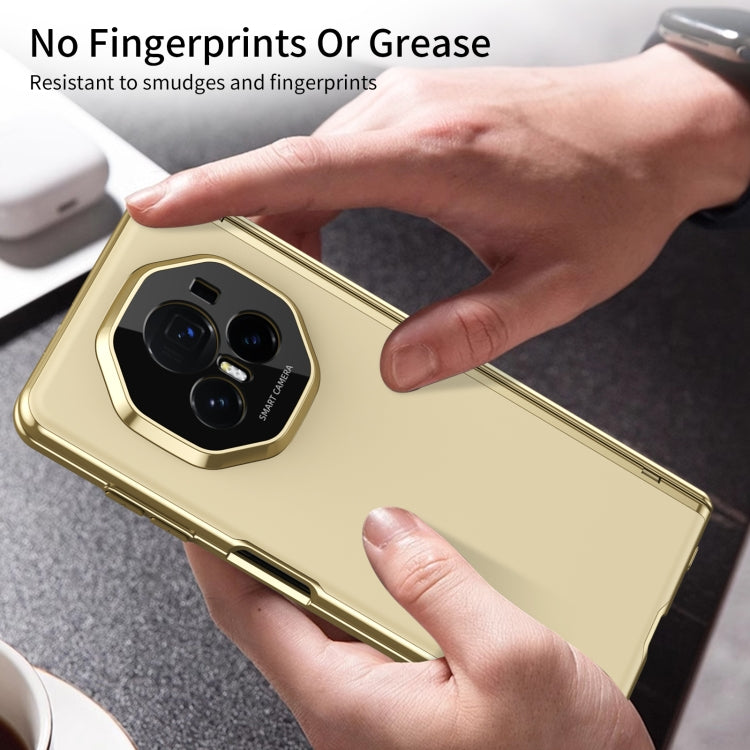 For Honor Magic V3 Integrated AG Frosted Vacuum Plating Phone Case(Gold) - free shipping - PMC TechLife - Order now!