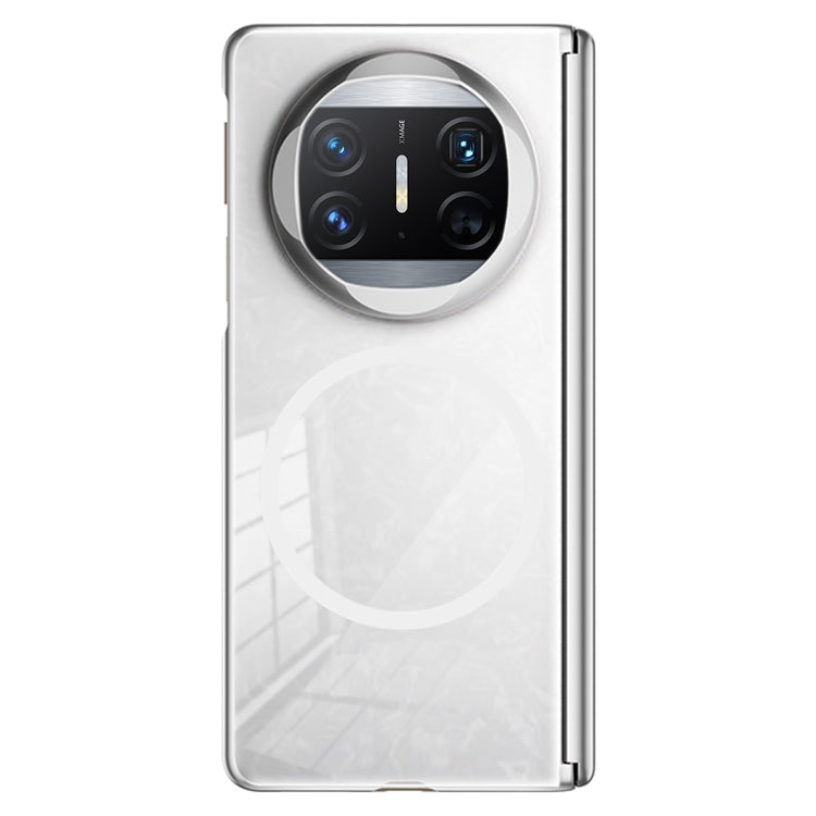 For Huawei Mate X5 / X3 Clear MagSafe PC Full Coverage Phone Case(White) - Huawei Cases by PMC TechLife | Online Shopping South Africa | PMC TechLife | Buy Now Pay Later Mobicred