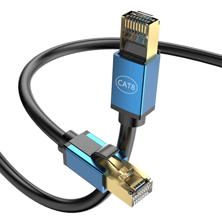 10m Home Fiber Bandwidth 10 Gigabit CAT8 Network Cable(Blue) - Lan Cable and Tools by PMC TechLife | Online Shopping South Africa | PMC TechLife | Buy Now Pay Later Mobicred
