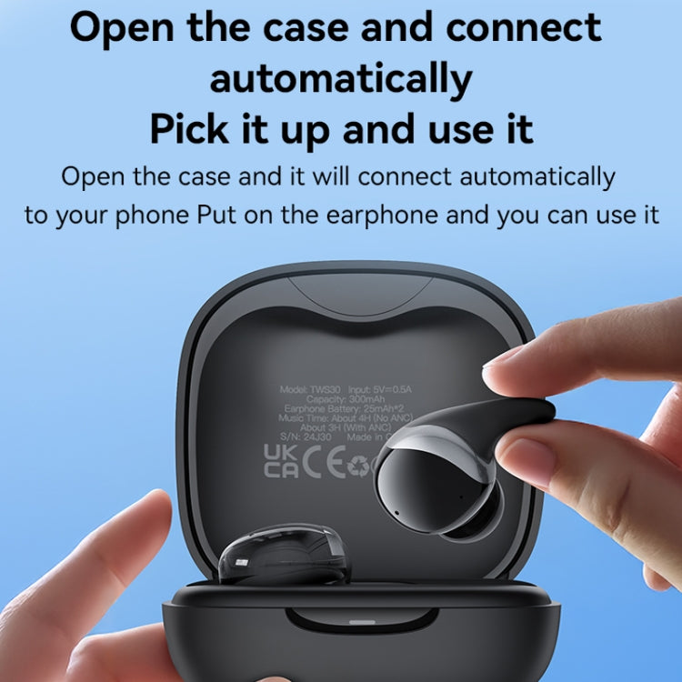Yesido TWS30 ANC Active Noise Reduction TWS Bluetooth Earphone(Black) - free shipping - PMc TechLife - Order now!