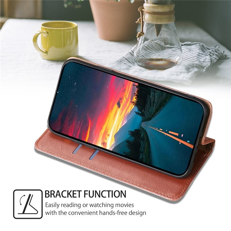 For Samsung Galaxy S25+ 5G Gloss Oil Solid Color Magnetic Leather Phone Case(Rose Gold) - Galaxy S25+ 5G Cases by PMC Jewellery | Online Shopping South Africa | PMC Jewellery | Buy Now Pay Later Mobicred