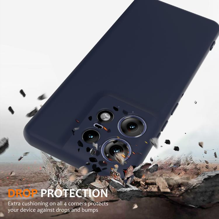 For Motorola Edge 50 Pro Shockproof Silicone Magsafe Phone Case(Navy Blue) - free shipping - PMC TechLife - Order now!
