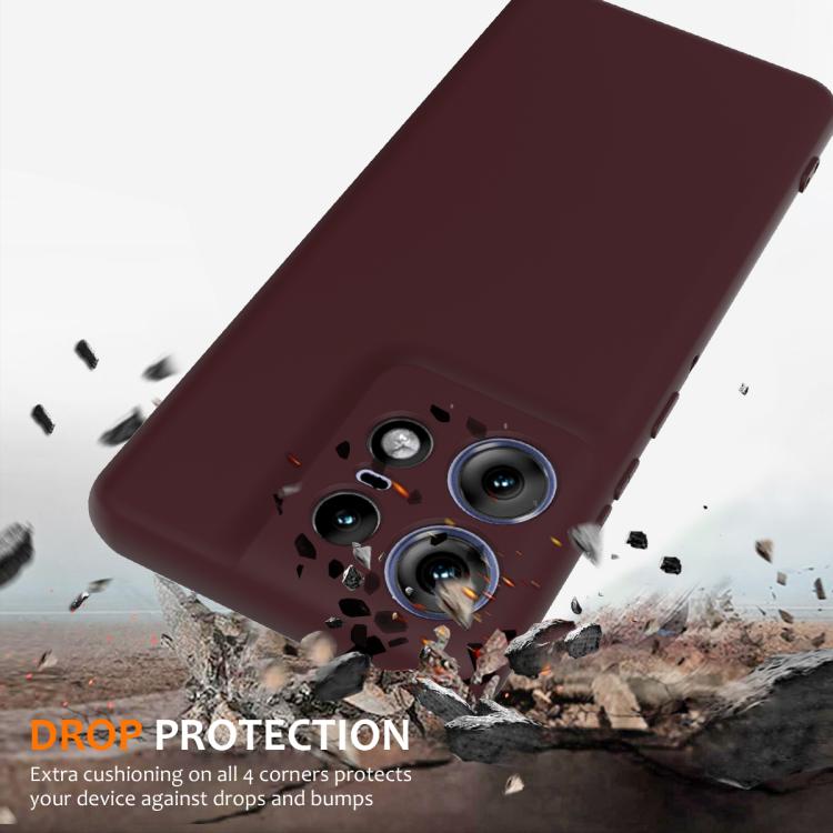 For Motorola Edge 50 Pro Shockproof Silicone Magsafe Phone Case(Plum Color) - free shipping - PMC TechLife - Order now!