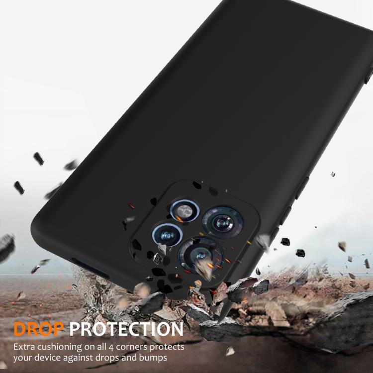 For Motorola Edge 40 Pro 5G Shockproof Silicone Magsafe Phone Case(Black) - free shipping - PMC TechLife - Order now!