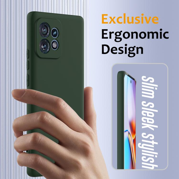 For Motorola Edge+ 2023 Shockproof Silicone Magsafe Phone Case(Dark Green) - free shipping - PMC TechLife - Order now!