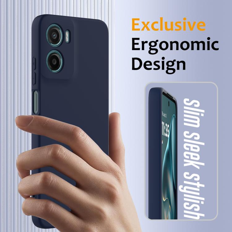For Motorola Moto G05 / E15 Shockproof Silicone Magsafe Phone Case(Navy Blue) - free shipping - PMC TechLife - Order now!