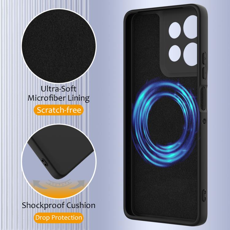 For Motorola Moto G Power 2025 Shockproof Silicone Magsafe Phone Case(Black) - free shipping - PMC TechLife - Order now!