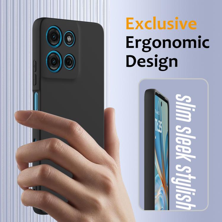 For Motorola Moto G Play 2025 Shockproof Silicone Magsafe Phone Case(Black) - free shipping - PMC TechLife - Order now!
