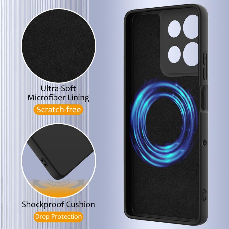 For Motorola Moto G Play 2025 Shockproof Silicone Magsafe Phone Case(Black) - free shipping - PMC TechLife - Order now!