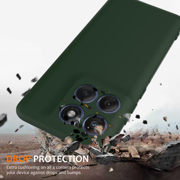For Motorola Edge 60 Pro Shockproof Silicone Magsafe Phone Case(Dark Green) - free shipping - PMC TechLife - Order now!
