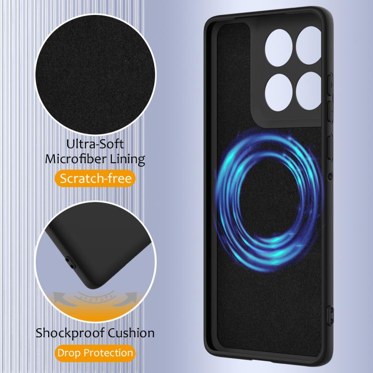 For Motorola Edge 2025 5G Shockproof Silicone Magsafe Phone Case(Black) - free shipping - PMC TechLife - Order now!