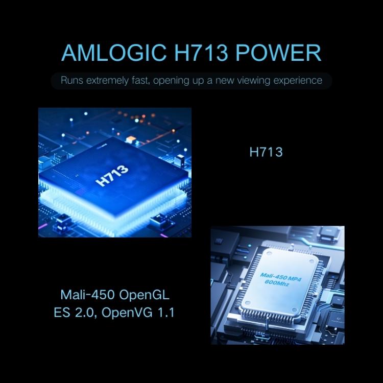 A10 Plus 1280 x 720P 200ANSI Amlogic H713 CPU Android 11.0 Smart Projector, US Plug(Metal Grey) - LED Projector by PMC TechLife | Online Shopping South Africa | PMC TechLife | Buy Now Pay Later Mobicred