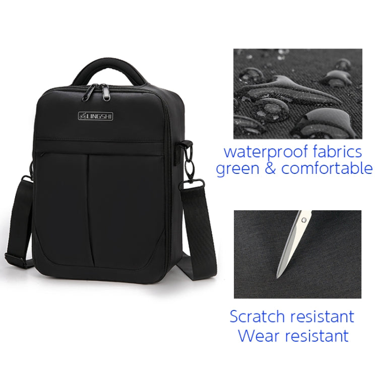 LINGSHI For DJI Mavic Air 2 Heightened Portable Shoulder Storage Bag Protective Box(Black) - Carry Cases & Bags by PMC TechLife | Online Shopping South Africa | PMC TechLife | Buy Now Pay Later Mobicred