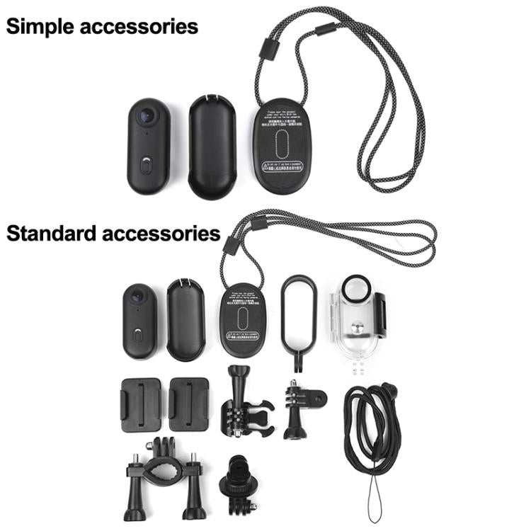 H88 4K Thumb Sports Camera Mini WiFi Camera, Specification:Standard Version(Black) - free shipping - PMC TechLife - Order now!