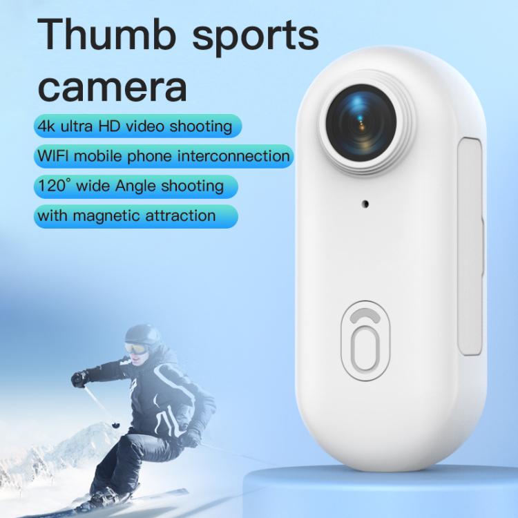 H88 4K Thumb Sports Camera Mini WiFi Camera, Specification:Standard Version(Black) - free shipping - PMC TechLife - Order now!