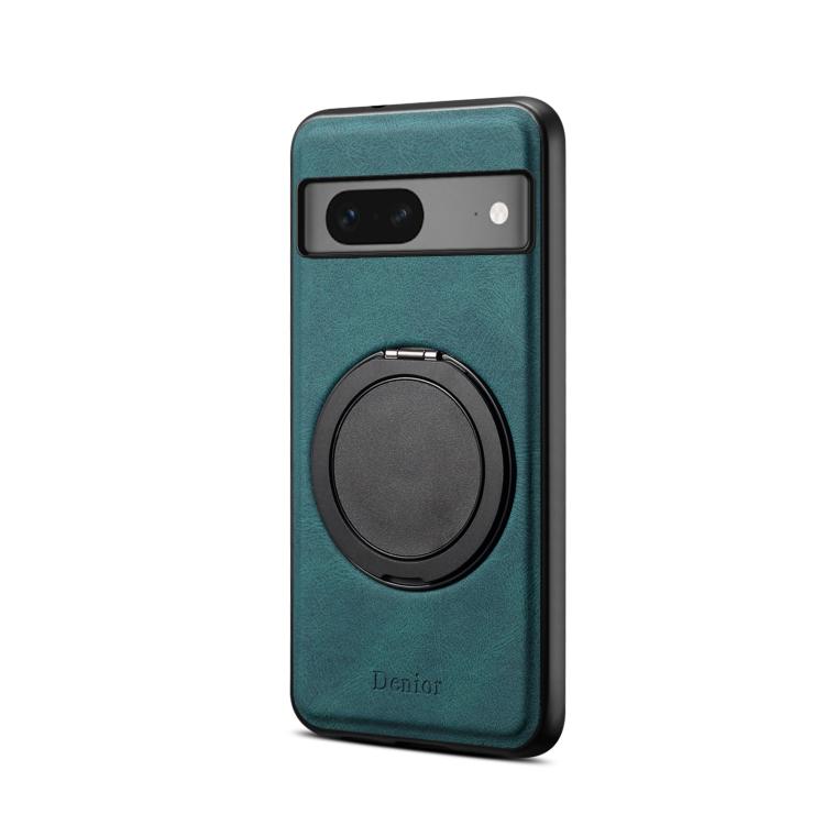 For Google Pixel 7 Denior A14 Skin Feel Rotating Holder MagSafe Phone Case(Black) - free shipping - PMC TechLife - Order now!