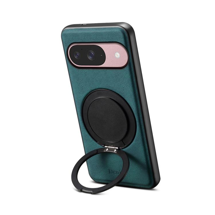 For Google Pixel 9 Denior A14 Skin Feel Rotating Holder MagSafe Phone Case(Blue) - free shipping - PMC TechLife - Order now!