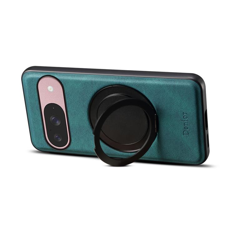 For Google Pixel 9 Denior A14 Skin Feel Rotating Holder MagSafe Phone Case(Blue) - free shipping - PMC TechLife - Order now!
