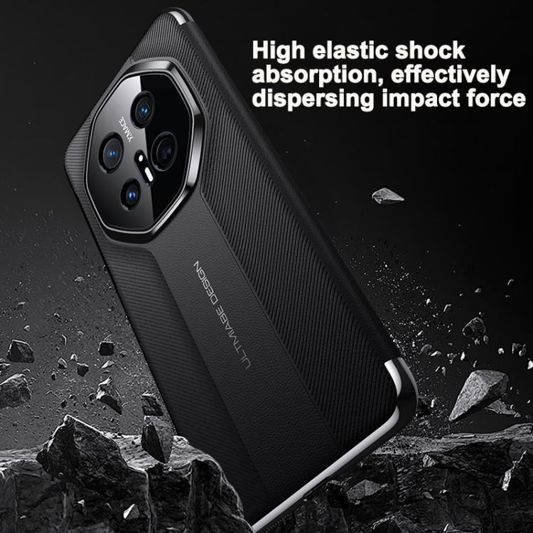 For Huawei Pura 70 Ultra Smart View Window Imitation Ultimate Design Phone Case(Red) - Huawei Cases by PMC TechLife | Online Shopping South Africa | PMC TechLife | Buy Now Pay Later Mobicred