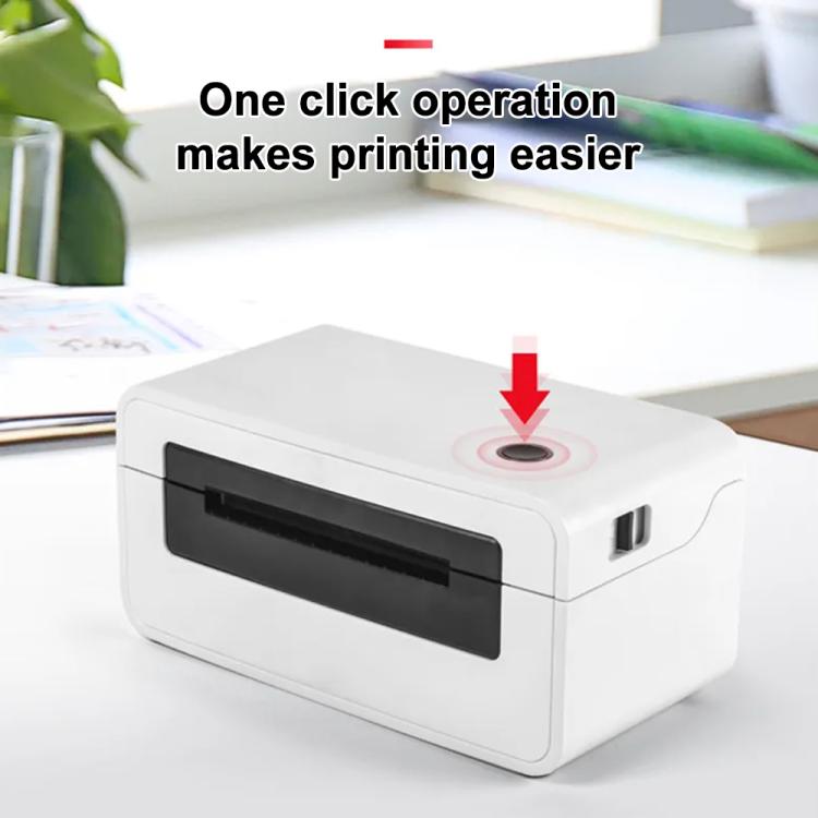 HPRT N41 Computer Version Express Electronic Waybill Printer, Plug:EU Plug(White) - Receipt Printers by PMC TechLife | Online Shopping South Africa | PMC TechLife | Buy Now Pay Later Mobicred