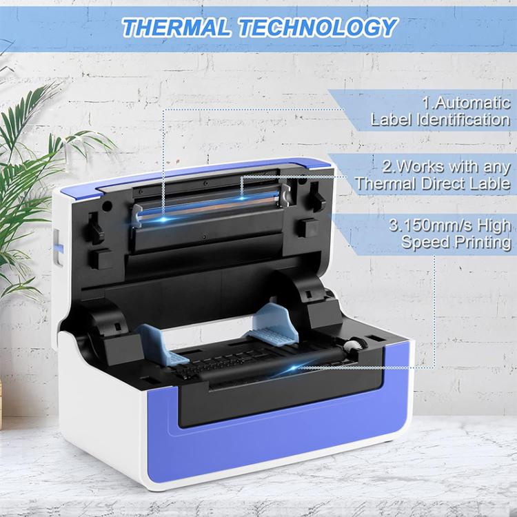 HPRT N51 Computer Version Express Electronic Waybill Printer, Plug:EU Plug(White) - Printer by PMC TechLife | Online Shopping South Africa | PMC TechLife | Buy Now Pay Later Mobicred