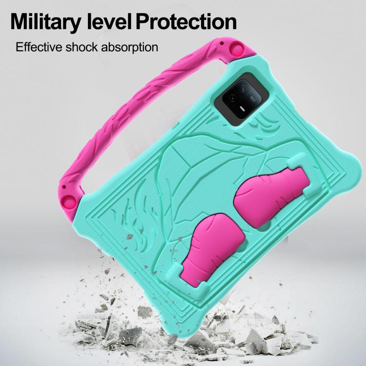 For Honor Pad X8a 11 inch Boxing Series Kickstand EVA Shockproof Tablet Case with Shoulder Strap(Mint Rose Red) - free shipping - PMC TechLife - Order now!