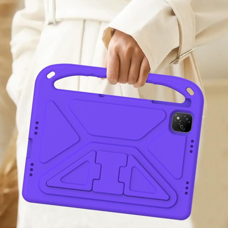 For Infinix Xpad 11 2024 Handle EVA Shockproof Tablet Case with Holder(Purple) - free shipping - PMC TechLife - Order now!