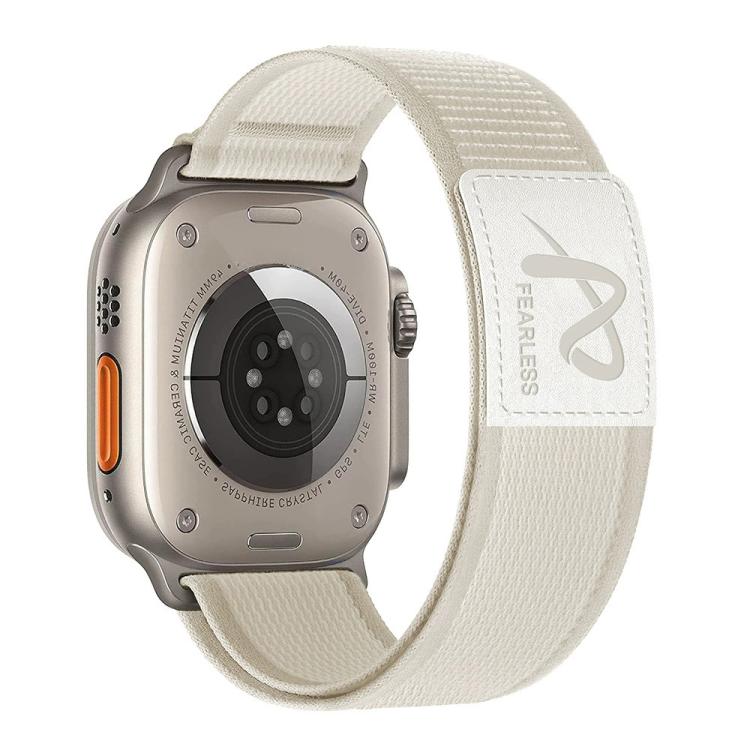 For Apple Watch 46mm / 49mm / 45mm / 44mm Fearless Trail Loop Nylon Band(Starlight) - free shipping - PMc TechLife - Order now!