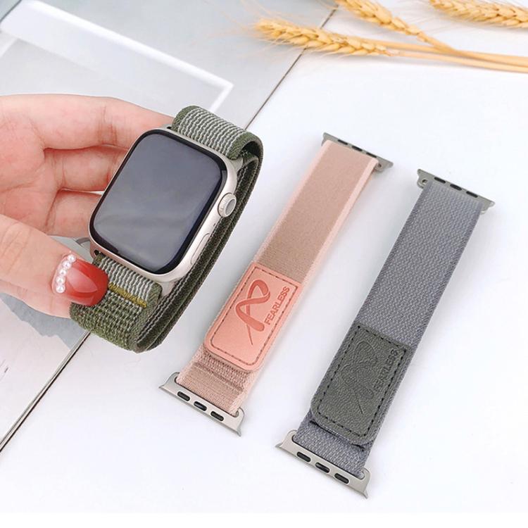 For Apple Watch 46mm / 49mm / 45mm / 44mm Fearless Trail Loop Nylon Band(Black) - free shipping - PMc TechLife - Order now!