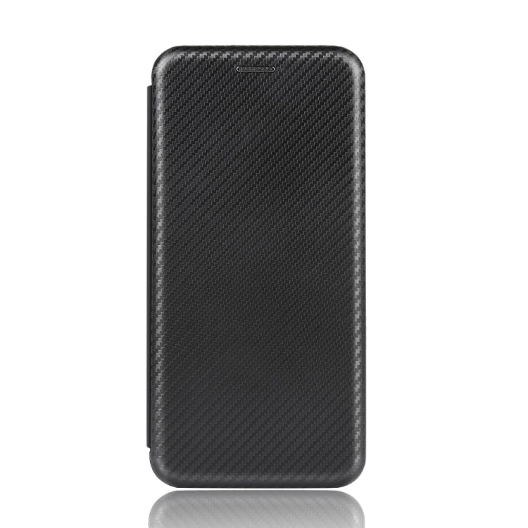 For Samsung Galaxy XCover Pro Carbon Fiber Texture Horizontal Flip TPU + PC + PU Leather Case with Rope & Card Slot(Black) - Galaxy Phone Cases by PMC Jewellery | Online Shopping South Africa | PMC Jewellery