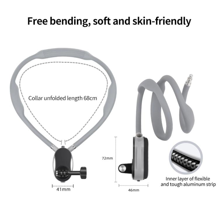 Magnetic Neck Mount Anti-shake Bracket, Type:12 in 1 Remote - free shipping - PMC TechLife - Order now!