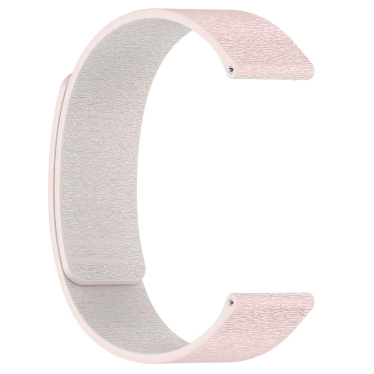 22mm Cloud Wood Grain Silicone Magnetic Watch Band(Pink Starlight) - free shipping - PMc TechLife - Order now!