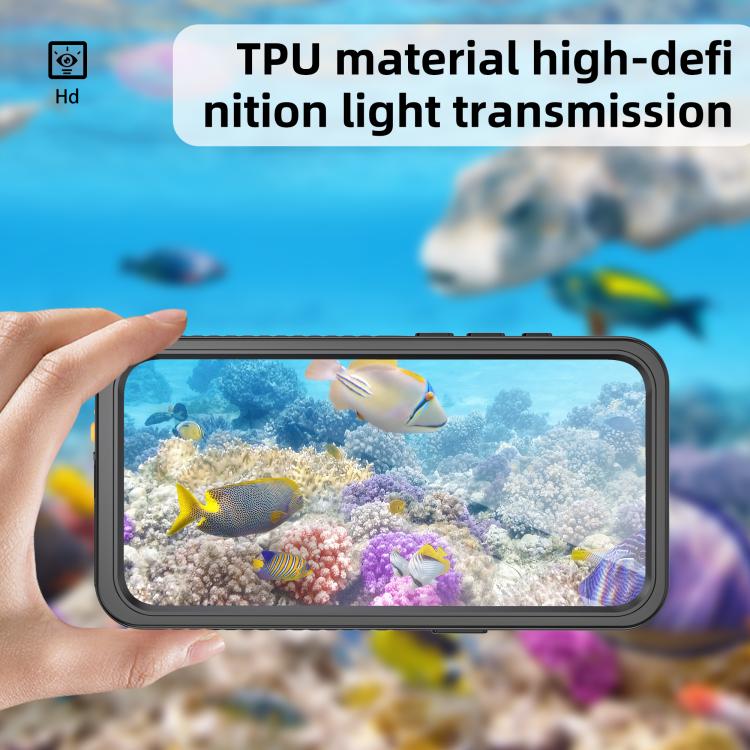 For iPhone 16e RedPepper Waterproof Phone Case(Black) - iPhone 16e Cases by RedPepper | Online Shopping South Africa | PMc TechLife | Buy Now Pay Later Mobicred