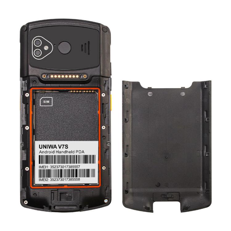 UNIWA V7S PDA Barcode Scanner Rugged Phone, 4GB+64GB, 5.7 inch Android 12 Mediatek MT6762 Octa Core, NFC, Network: 4G, Plug:AU Plug(Black) - free shipping - PMc TechLife - Order now!