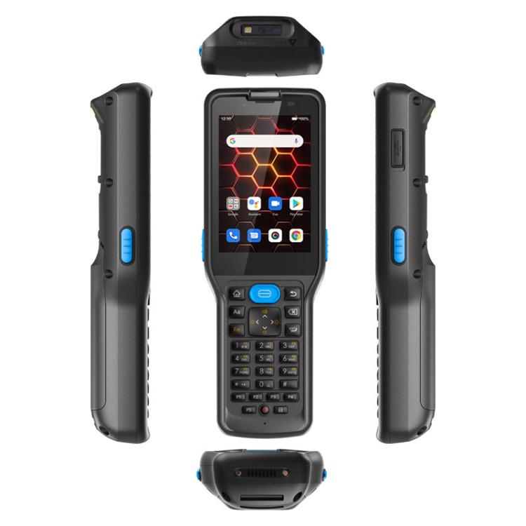 UNIWA V350 Handheld Rugged 2D Barcode Scanner, 4GB+64GB, 3.5 inch Android 12 Mediatek MT6761 Quad Core, T9 Keyboard, NFC, Network: 4G, Plug:EU Plug(Black) - free shipping - PMc TechLife - Order now!