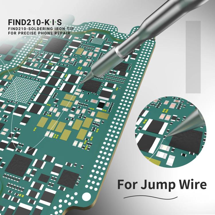2uul 5 in 1 Soldering Iron Tips for Most C210 Soldering Station, Model:FD22 K - free shipping - PMc TechLife - Order now!