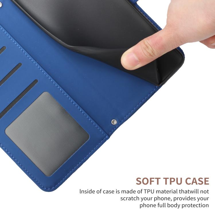 For Tecno Pova 7 4G Skin Feel Butterfly Embossed Flip Leather Phone Case(Blue) - free shipping - PMC TechLife - Order now!