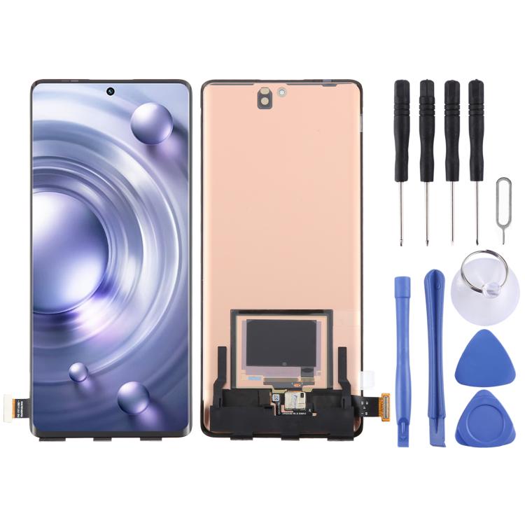 For vivo X80 Pro V2185A V2145 OLED LCD Screen with Digitizer Full Assembly with Fingerprint Identification - LCD Screen by PMC TechLife | Online Shopping South Africa | PMC TechLife | Buy Now Pay Later Mobicred