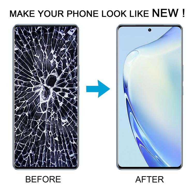 For vivo V27 OLED LCD Screen with Digitizer Full Assembly with Fingerprint Identification - LCD Screen by PMC TechLife | Online Shopping South Africa | PMC TechLife | Buy Now Pay Later Mobicred
