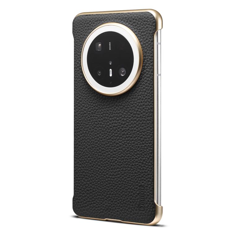 For Huawei Mate 70 Pro Denior A20 Genuine Leather Litchi Texture MagSafe Frameless Phone Case(Black) - free shipping - PMc TechLife - Order now!