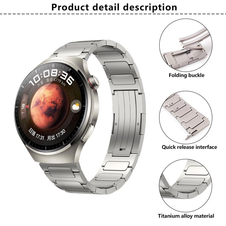 Kalebol 22mm Universal Titanium Scratch Resistant Strap(Titanium Silver) - free shipping - PMc TechLife - Order now!