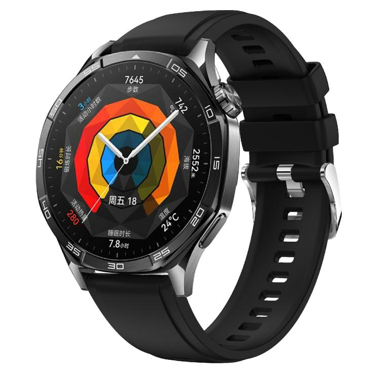Kalebol 22mm Universal Silicone Watch Strap(Black) - free shipping - PMc TechLife - Order now!