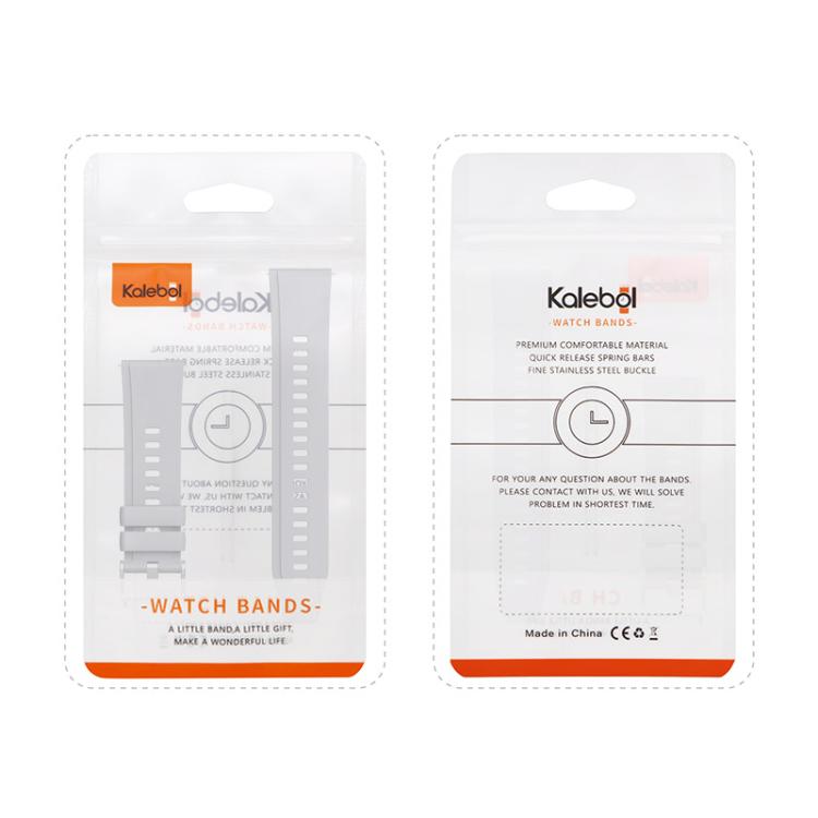 Kalebol 22mm Universal Silicone Watch Strap(Pink) - free shipping - PMc TechLife - Order now!