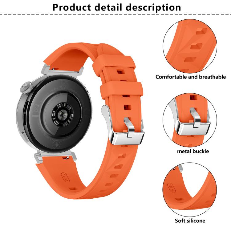 Kalebol 18mm Universal Diamond Embossed Silicone Strap(Topa Blue) - free shipping - PMc TechLife - Order now!