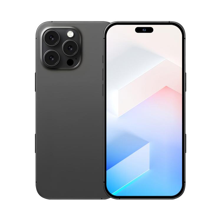 A88 / i16 Pro Max, 2GB+16GB, 6.6 inch Android 8.1 MTK6580A Quad Core, OTG, Network: 3G, Dual SIM, Plug:AU Plug(Titanium Black) - free shipping - PMc TechLife - Order now!